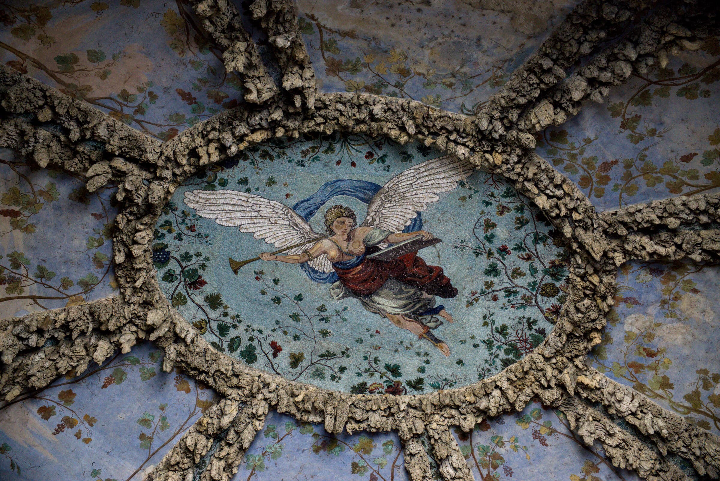 Pallazo Pitti Fountain Roof