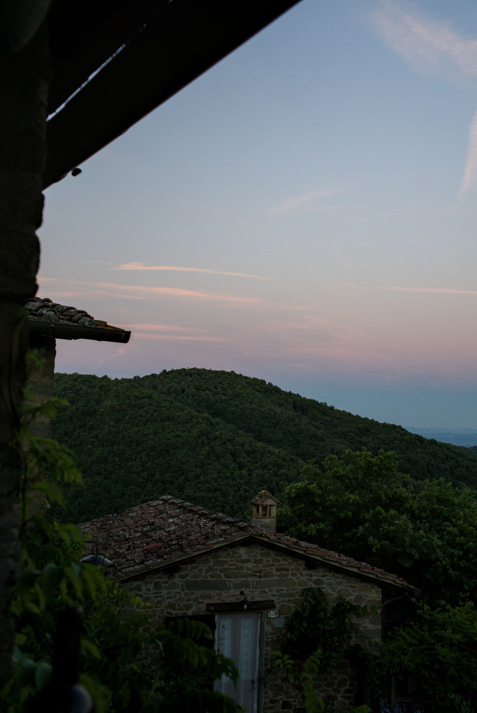 Our view from the terrace