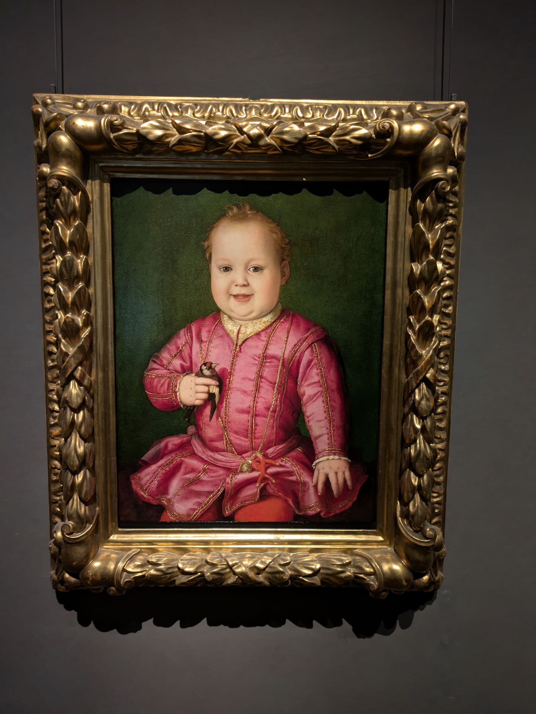 Baby at the Uffizi