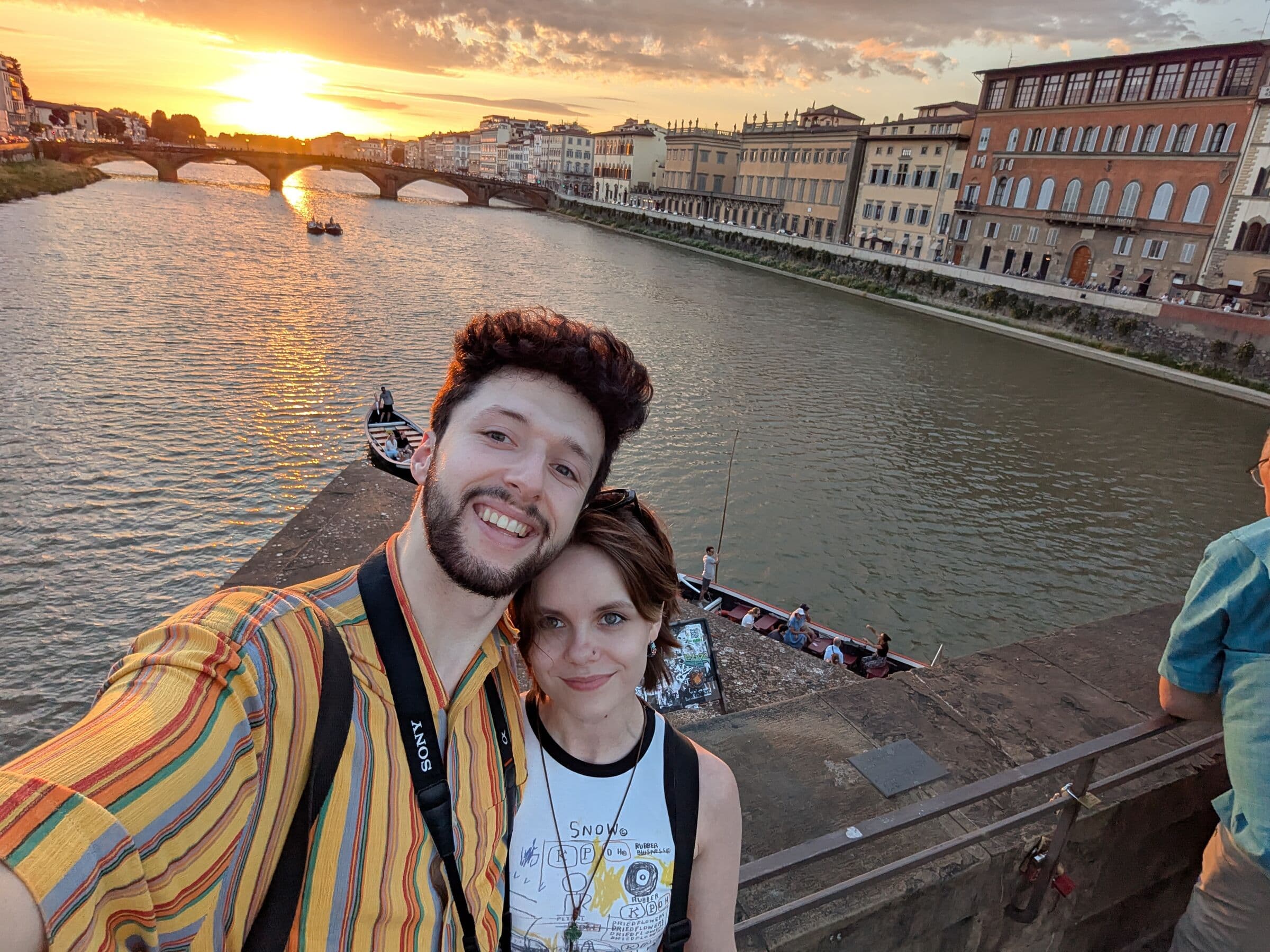 Arno at Sunset